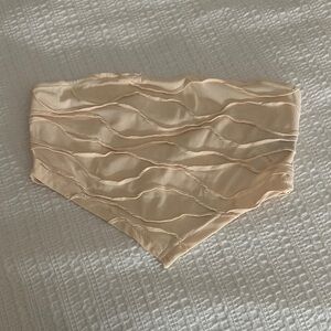 Tan tube top